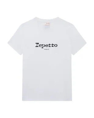 Repetto ロゴプリント コットン Tシャツ - サムネイル1