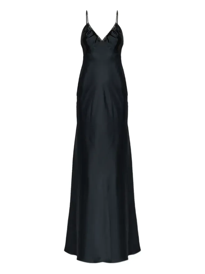 LoveShackFancy LoveShackFancy Mystara 装飾ストラップ付きマキシドレスの商品画像