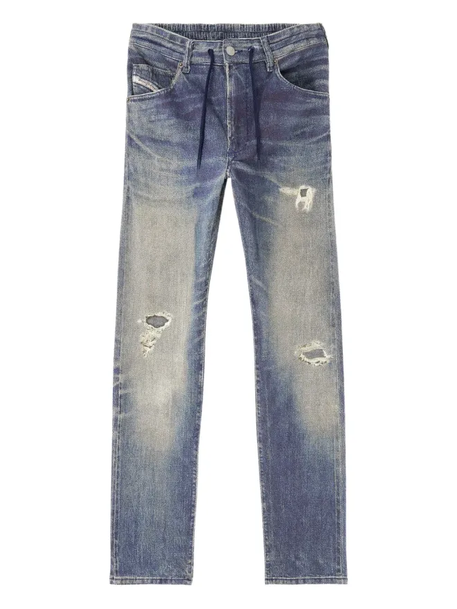 Diesel Diesel ドローストリング加工デニムジーンズの商品画像