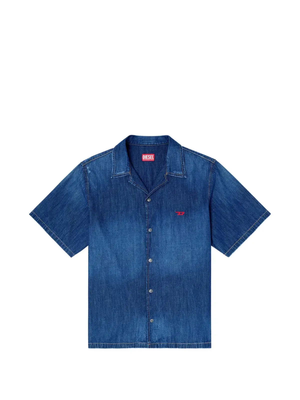 Diesel D-Nabil デニムTシャツ - ブルー - 画像1
