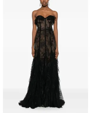 Costarellos Rosaline lace gown - サムネイル2