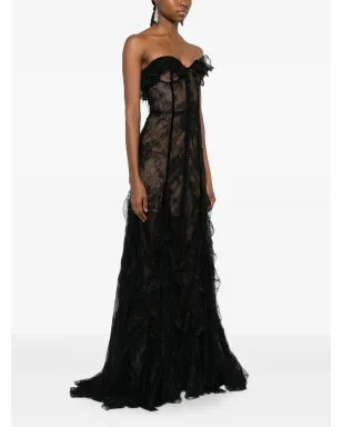 Costarellos Rosaline lace gown - サムネイル3