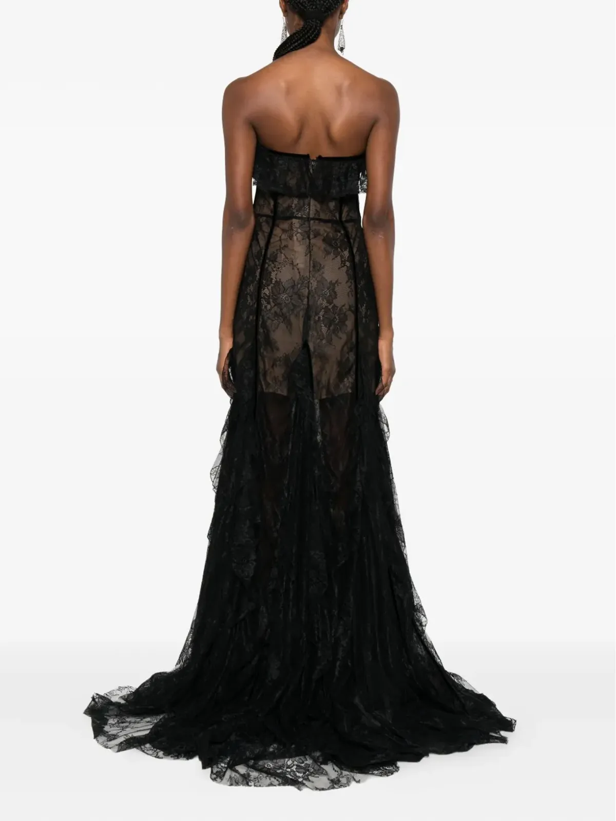 Costarellos Rosaline lace gown - 画像4