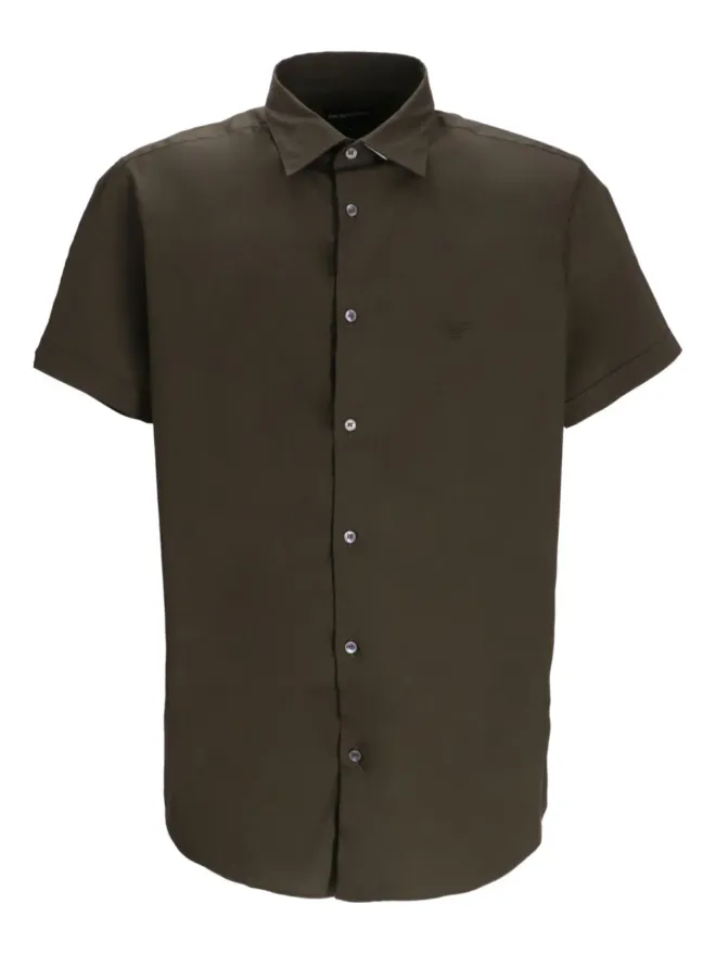 Emporio Armani Emporio Armani ボタン留めショートスリーブシャツの商品画像