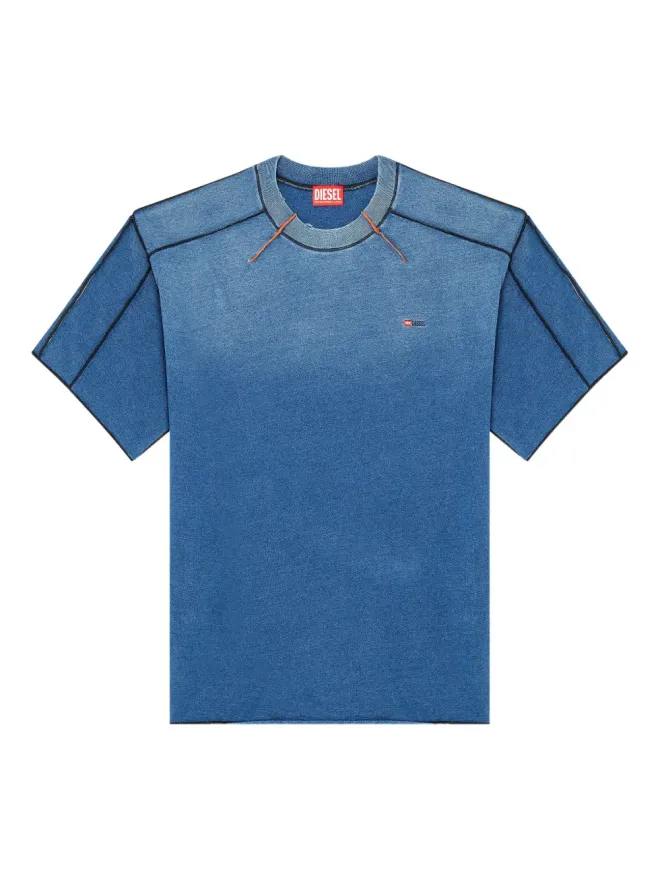 Diesel Diesel T-Craoxt コットンTシャツ ブルーの商品画像