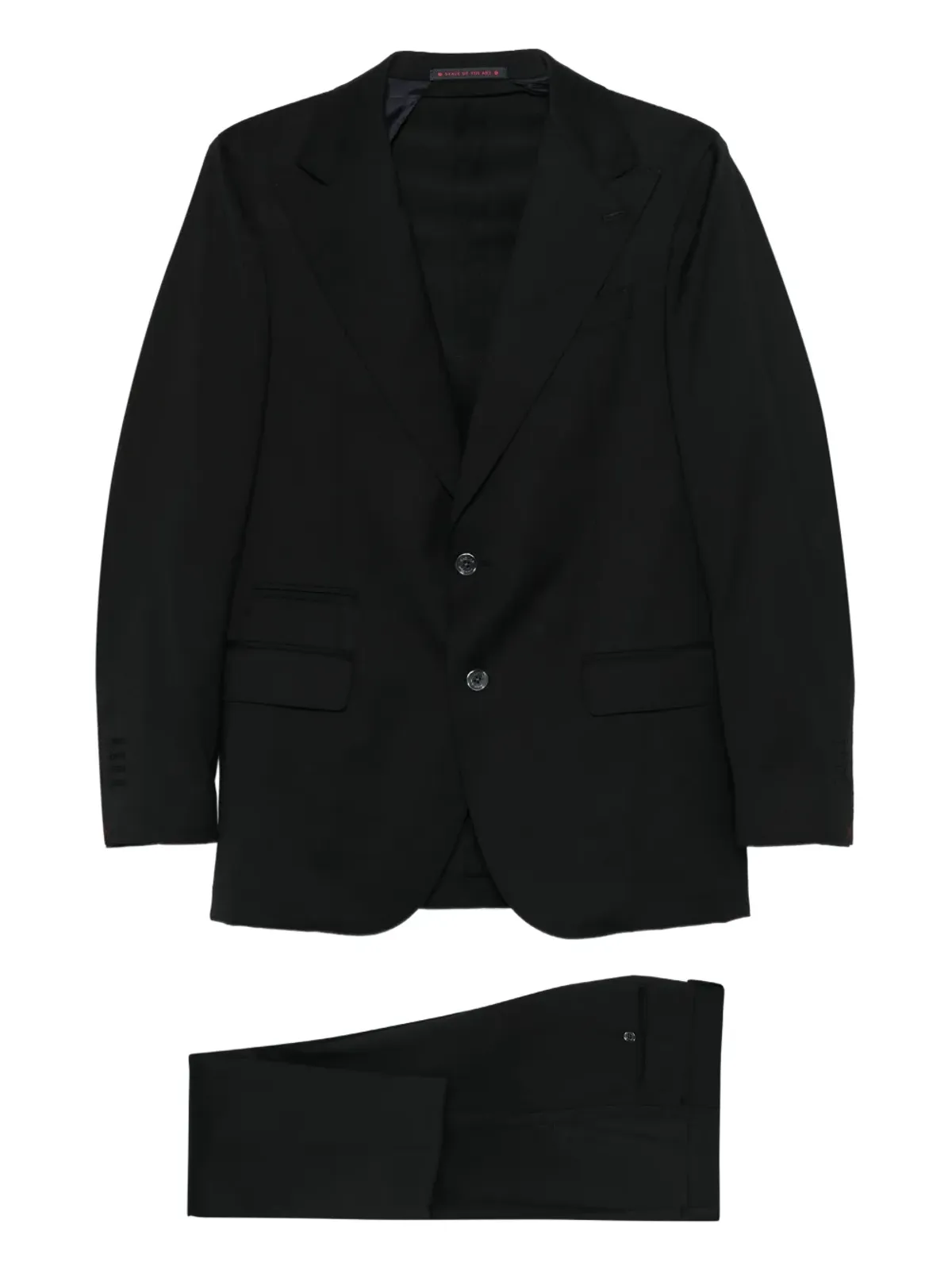 Bagnoli Sartoria Napoli ピークドラペル・シングルブレストスーツ - 画像1