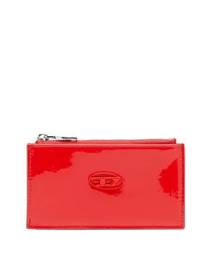Diesel ロゴプレート ジップファスナー付き カードホルダー - サムネイル1