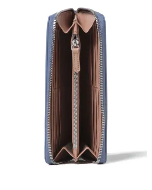 Emporio Armani フェイクレザー 財布 ブルー - サムネイル3