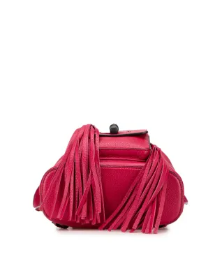 Gucci ビンテージ レザー バンブー デイリーバックパック - サムネイル4