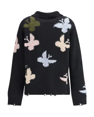 Baziszt Bowrain タッセル蝶セーター - サムネイル2