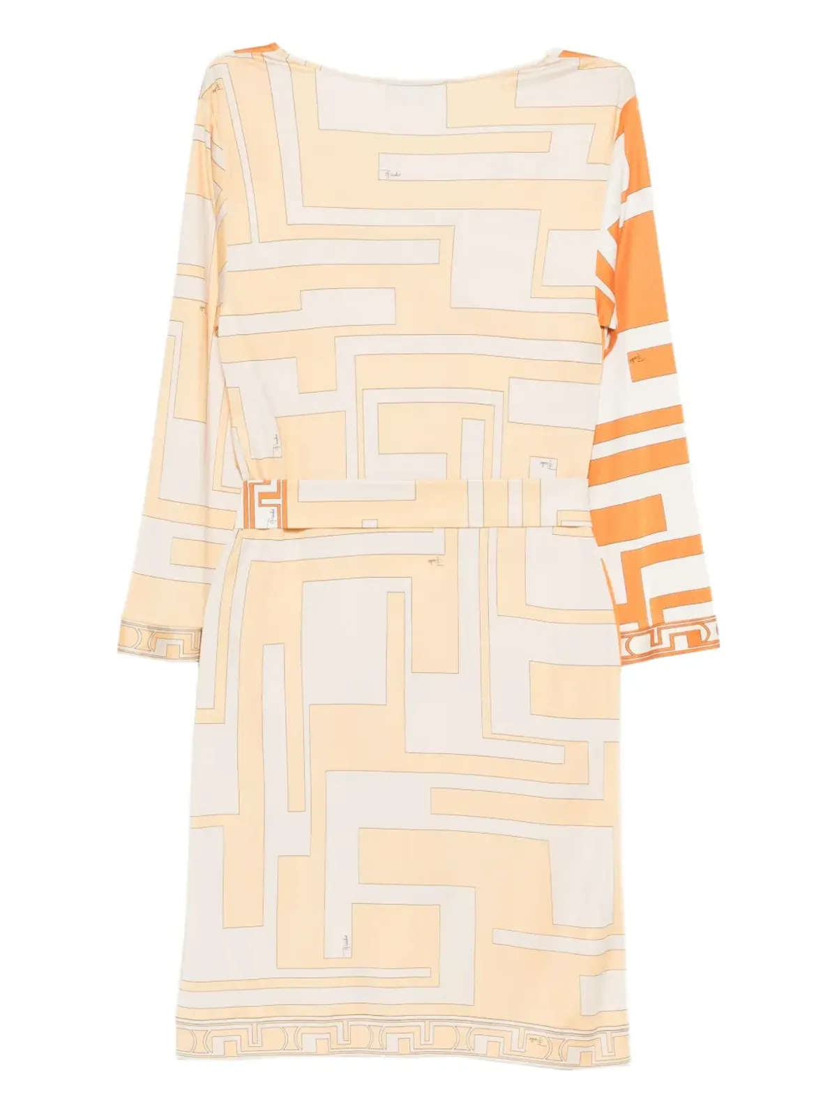 PUCCI Pre-Owned シルクドレス ホワイト - 画像2