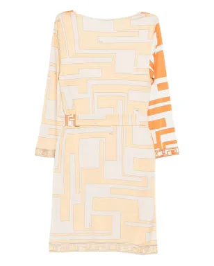 PUCCI Pre-Owned シルクドレス ホワイト - サムネイル2