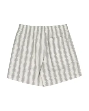 Aimé Leon Dore ストライプ柄ドローストリングショートパンツ（グリーン） - サムネイル2
