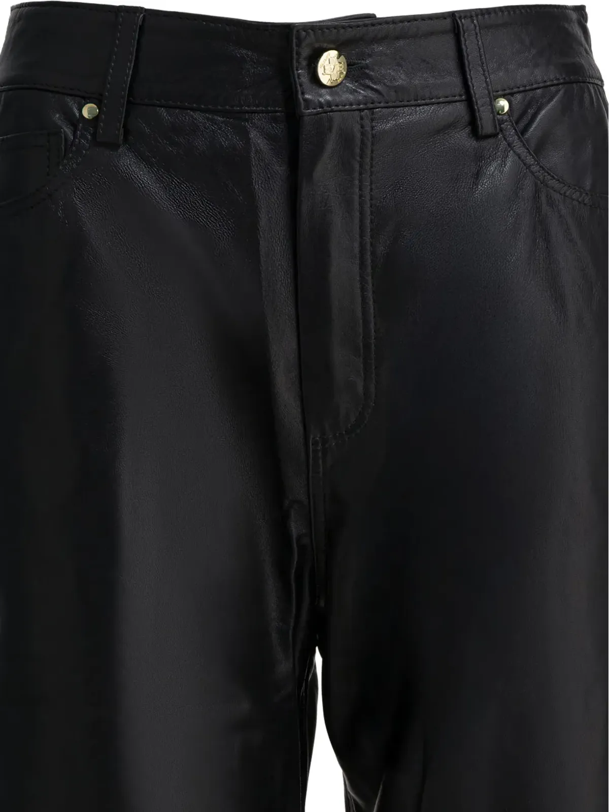 Max & Moi Bondi leather trousers - Black - 画像4
