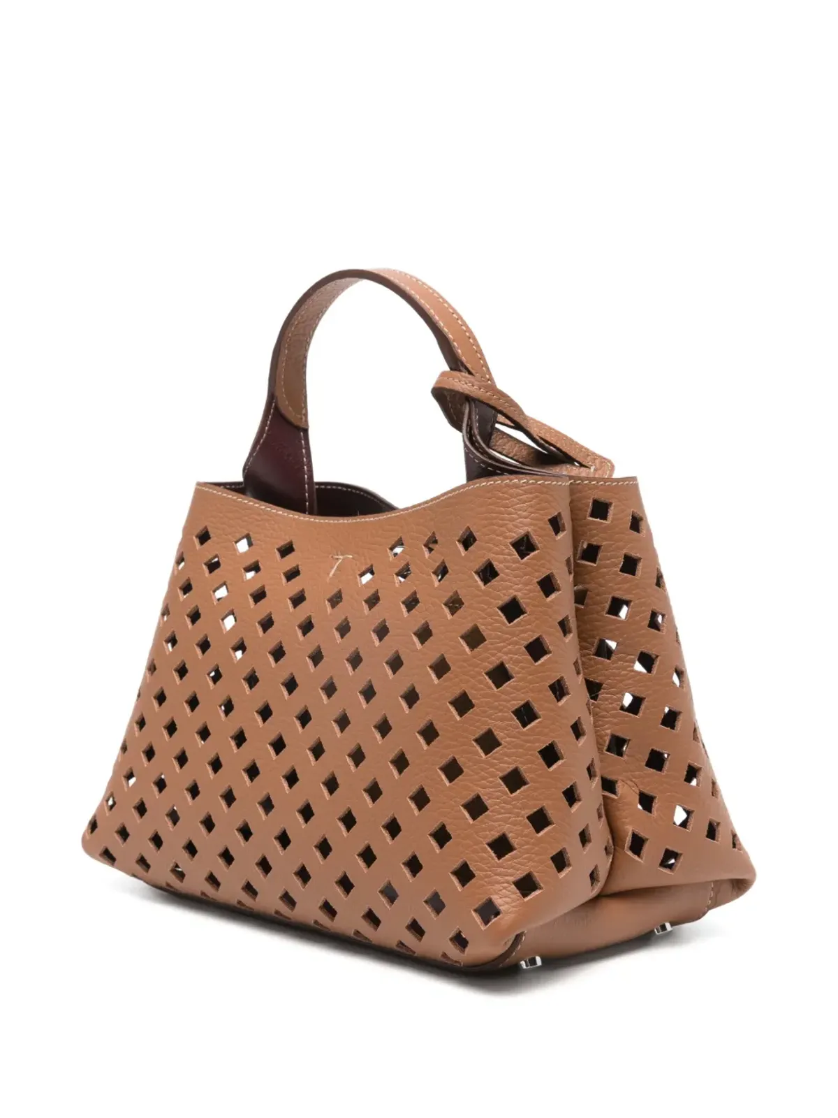 Tod's ハンギングT パンチング トートバッグ - 画像3