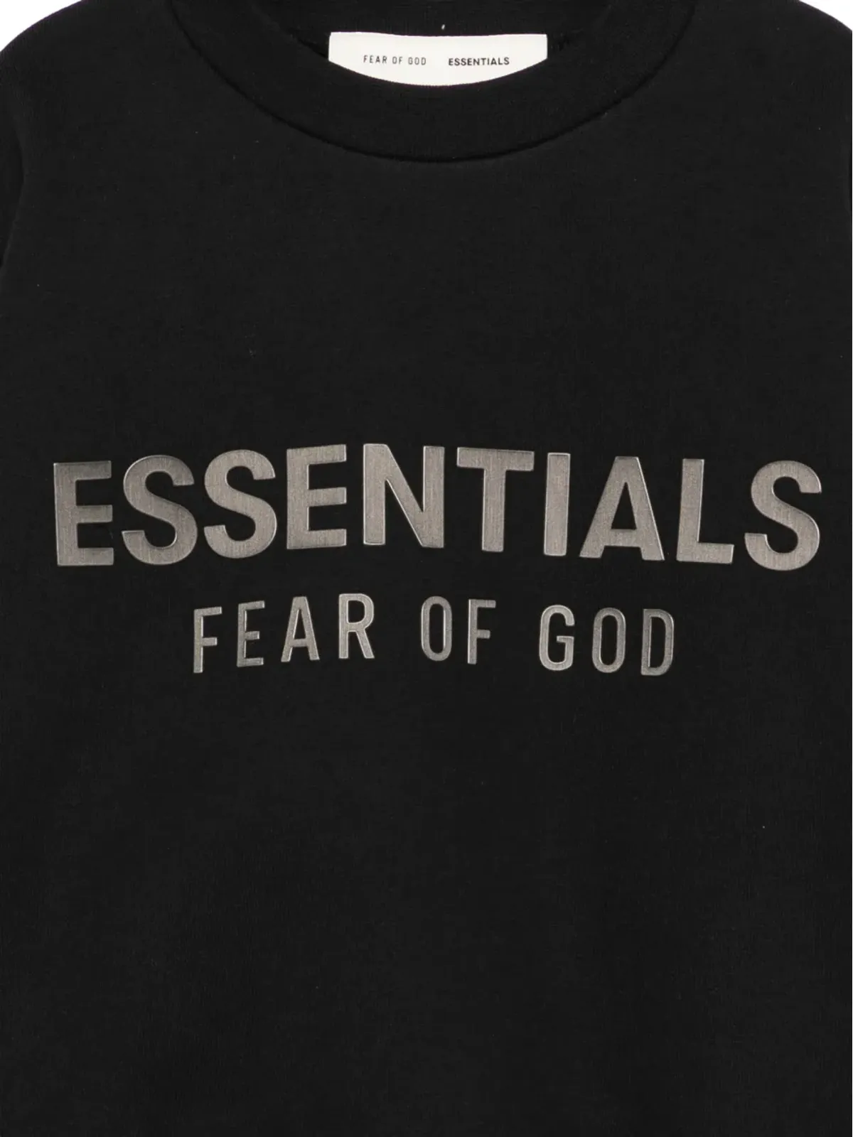 FEAR OF GOD ESSENTIALS KIDS ロゴ入りクルーネックTシャツ - 画像3