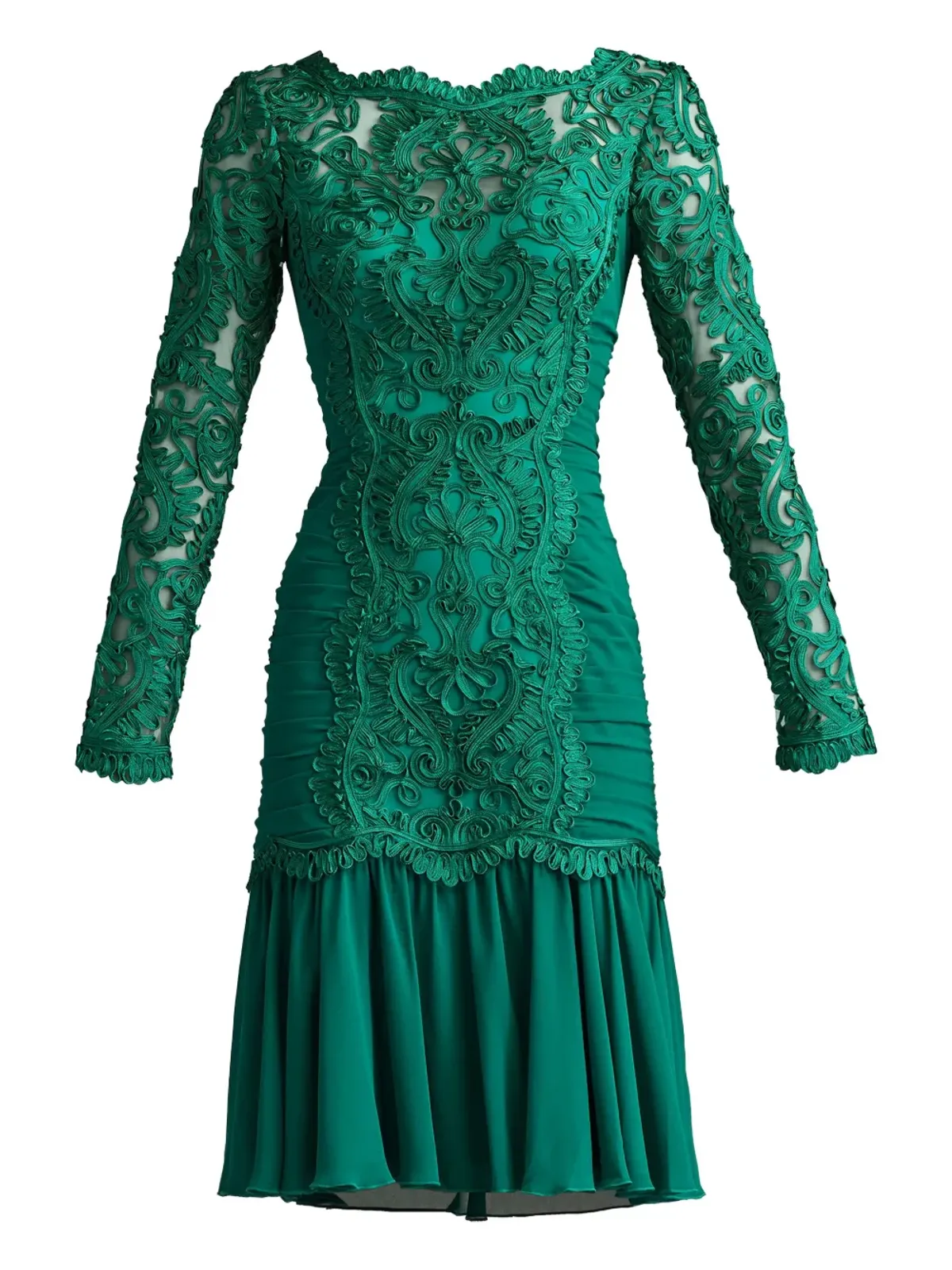 Tadashi Shoji Novara ロングスリーブドレス - 画像1
