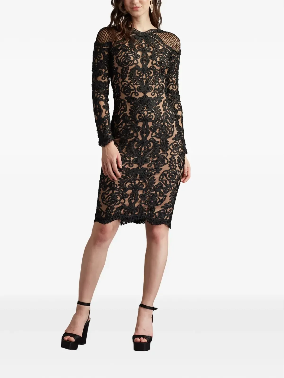 Tadashi Shoji ネラ レースドレス - 画像2