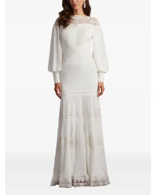 Tadashi Shoji Silverado レースプリーツドレス - サムネイル2