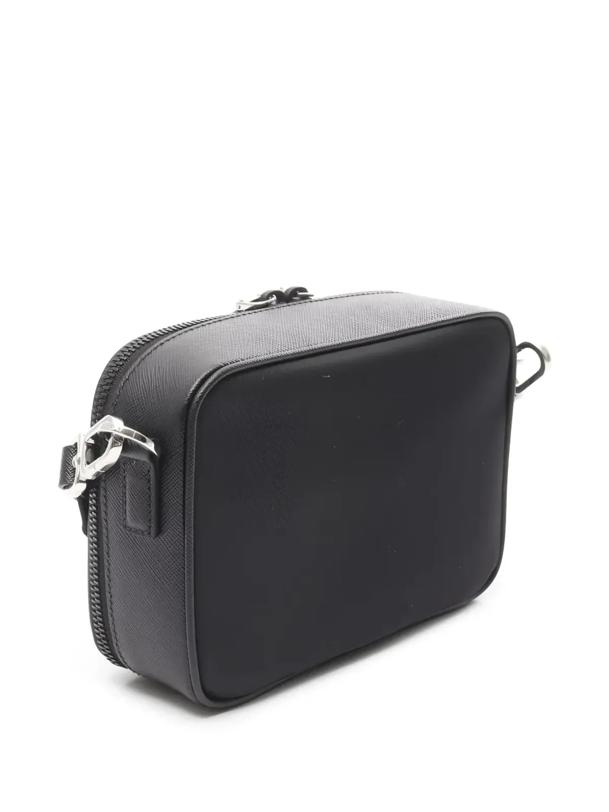 ビンテージ Prada 2020 ブリック ナイロン ショルダーバッグ ブラック - 画像2