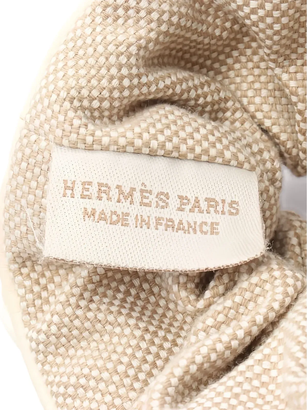 Hermès ビンテージ クラウディア シュシュ ヘアアクセサリー - 画像4