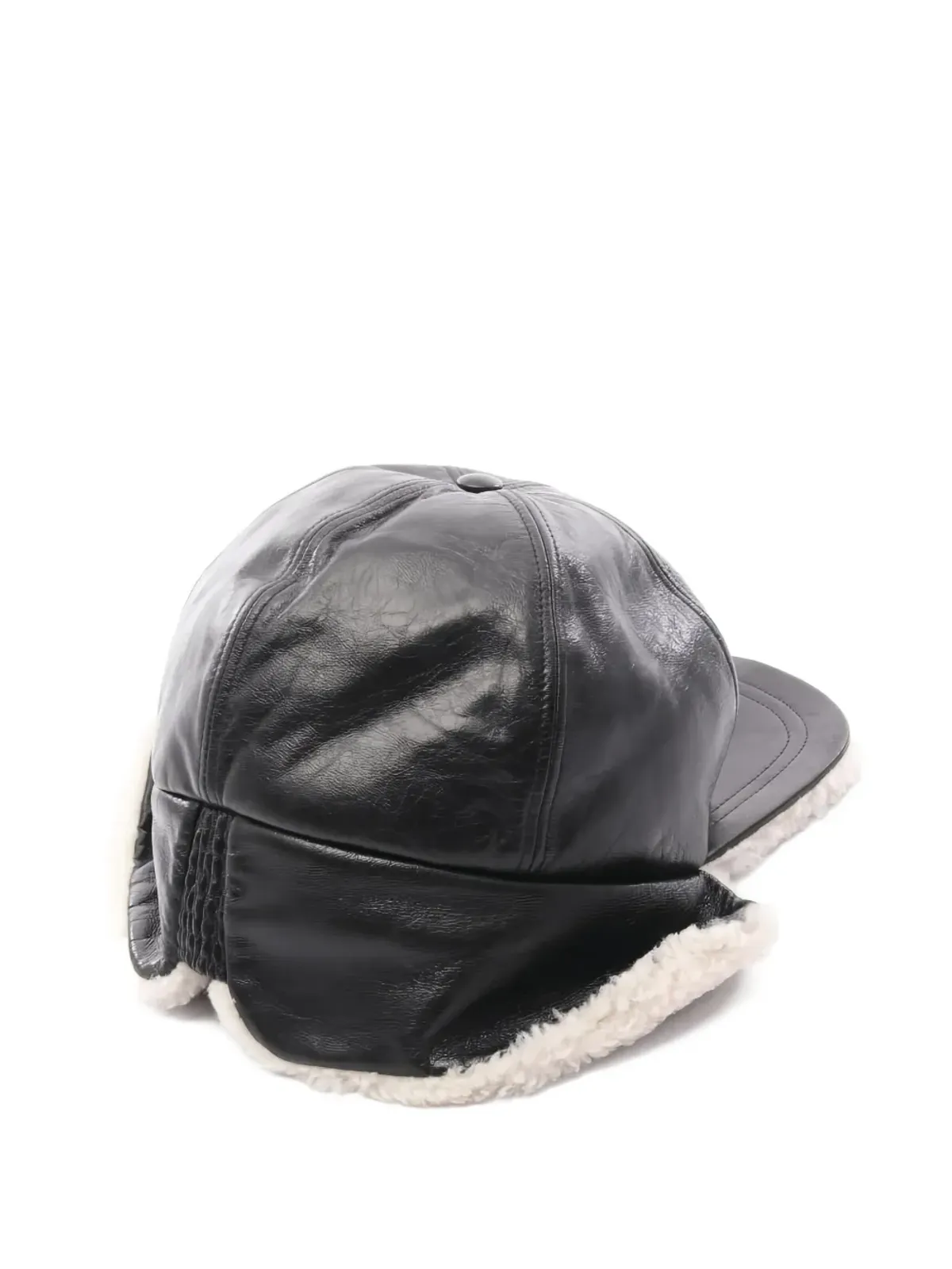 Christian Dior Pre-Owned 2020s シープスキン キャップ - 画像2