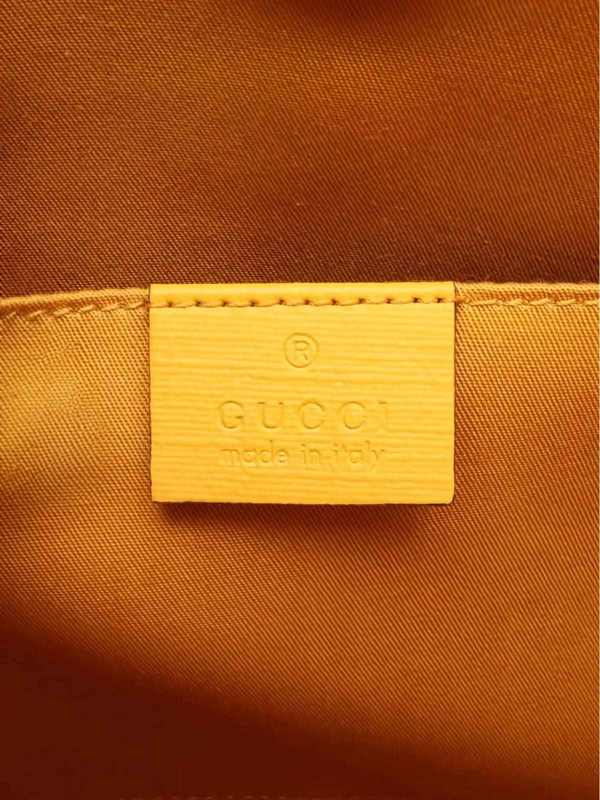 Gucci ビンテージ 2010年代 スネイル柄 ハンドバッグ ブルー - 画像5