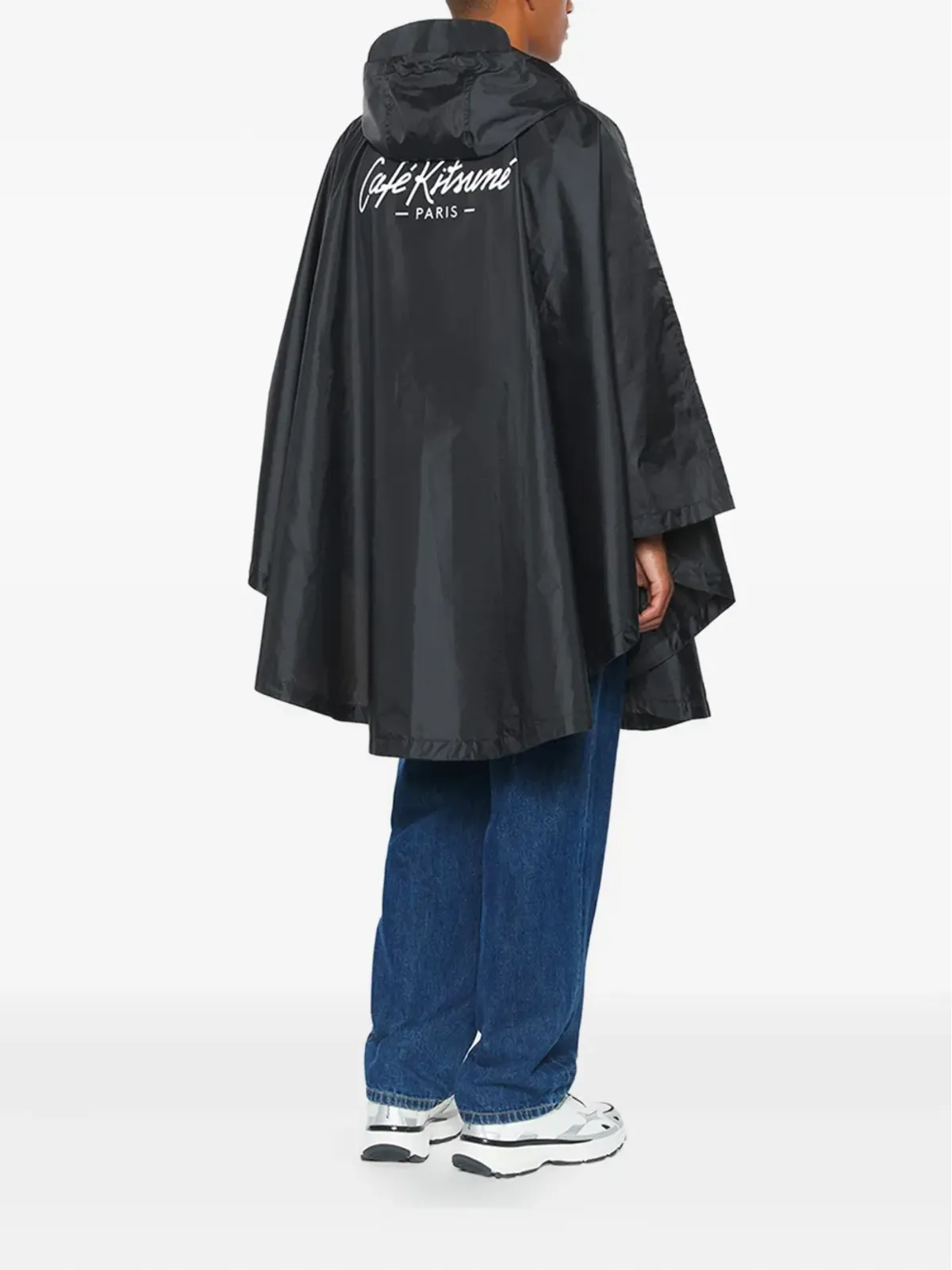 CAFÉ KITSUNÉ Urban Nomadism foldable raincoat - 画像3