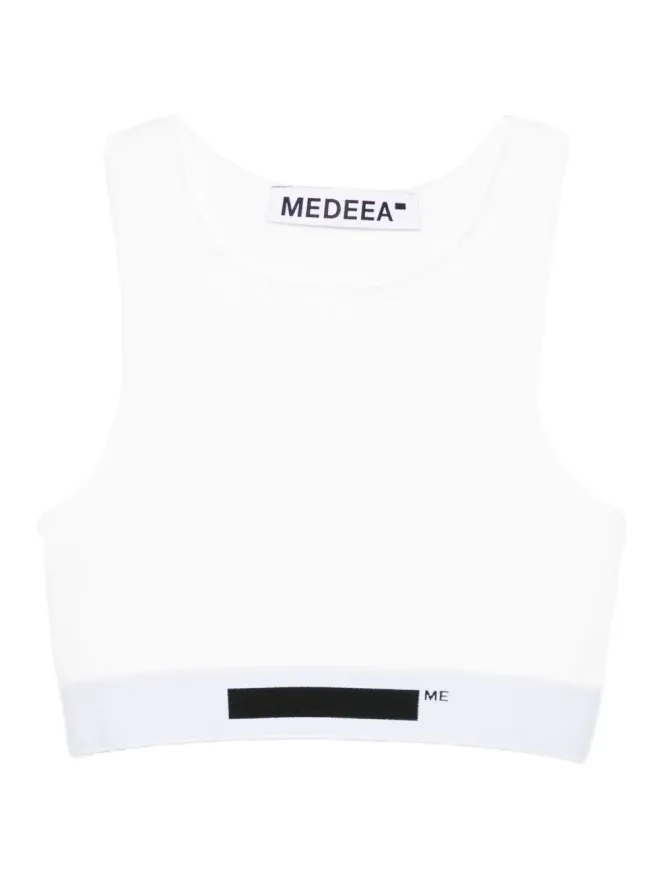 MEDEEA MEDEEA ロゴディテール クロップトップの商品画像