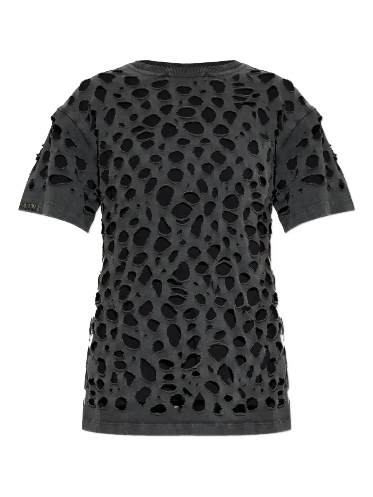AVAVAV ディストレスドショートスリーブTシャツ - グレー - 画像5