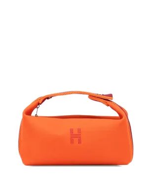Hermès Pre-Owned 2020-2025 小型キャンバス Bride A Brac Case バニティバッグ オレンジ - サムネイル1
