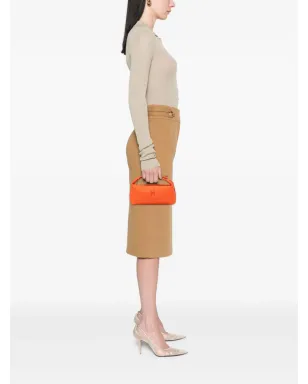 Hermès Pre-Owned 2020-2025 小型キャンバス Bride A Brac Case バニティバッグ オレンジ - サムネイル2