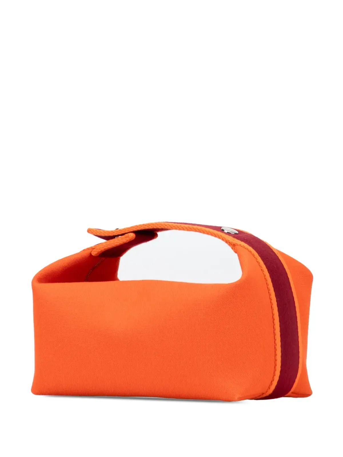 Hermès Pre-Owned 2020-2025 小型キャンバス Bride A Brac Case バニティバッグ オレンジ - 画像3