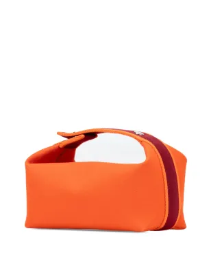 Hermès Pre-Owned 2020-2025 小型キャンバス Bride A Brac Case バニティバッグ オレンジ - サムネイル3