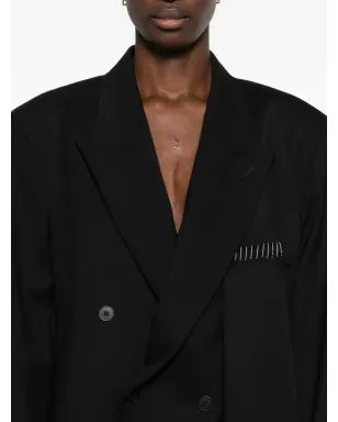 MEDEEA ダブルブレスト ウール ブレザー - サムネイル5