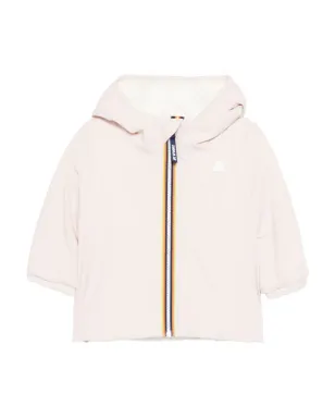 K Way Kids Jacques hooded jacket - Pink - サムネイル1