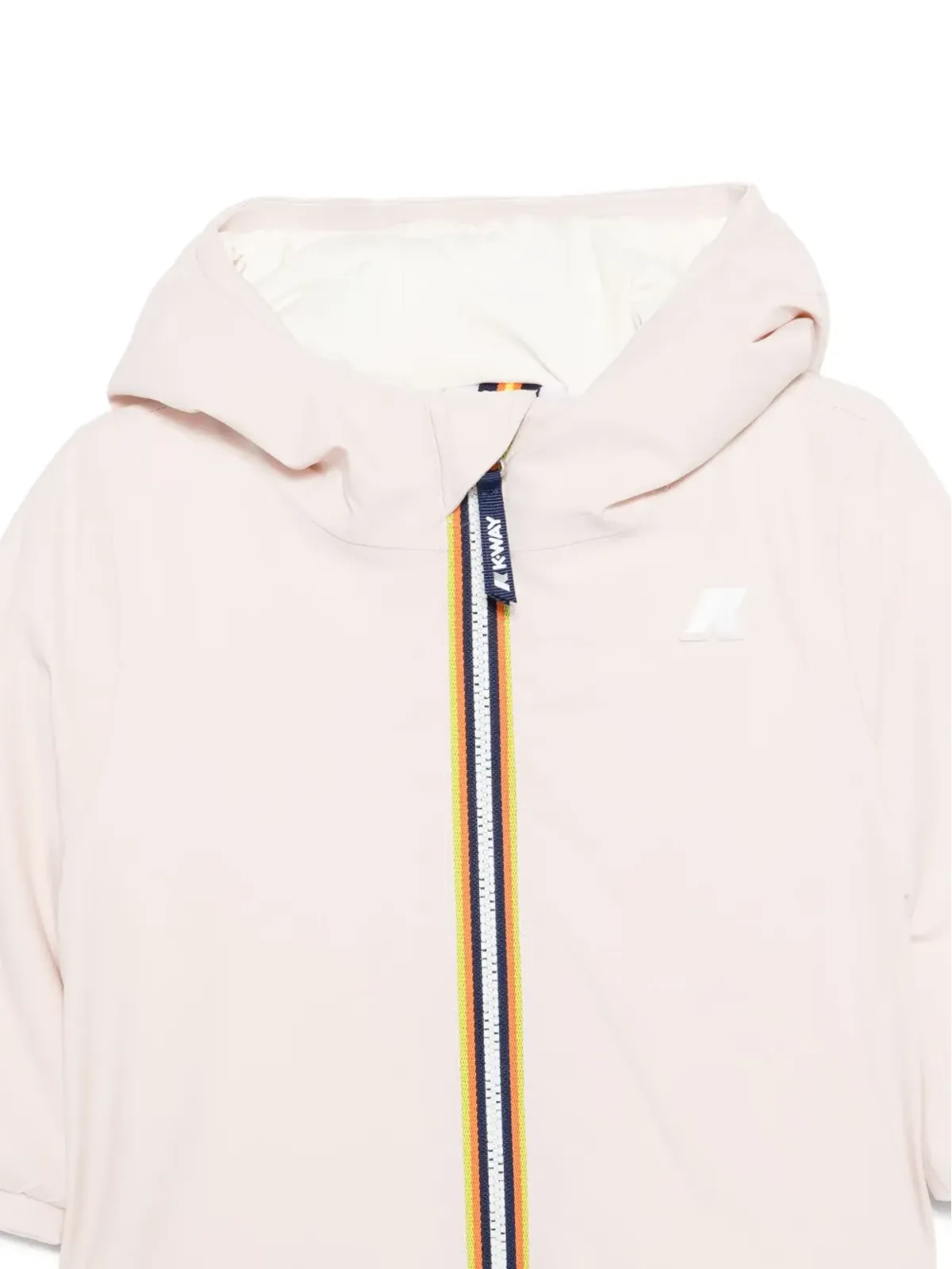 K Way Kids Jacques hooded jacket - Pink - 画像3