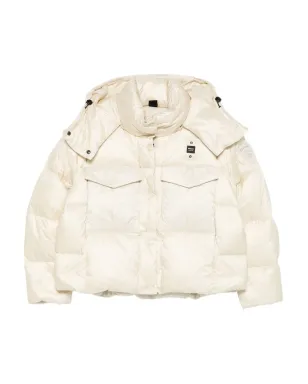 Blauer フード付きパーカコート - サムネイル1