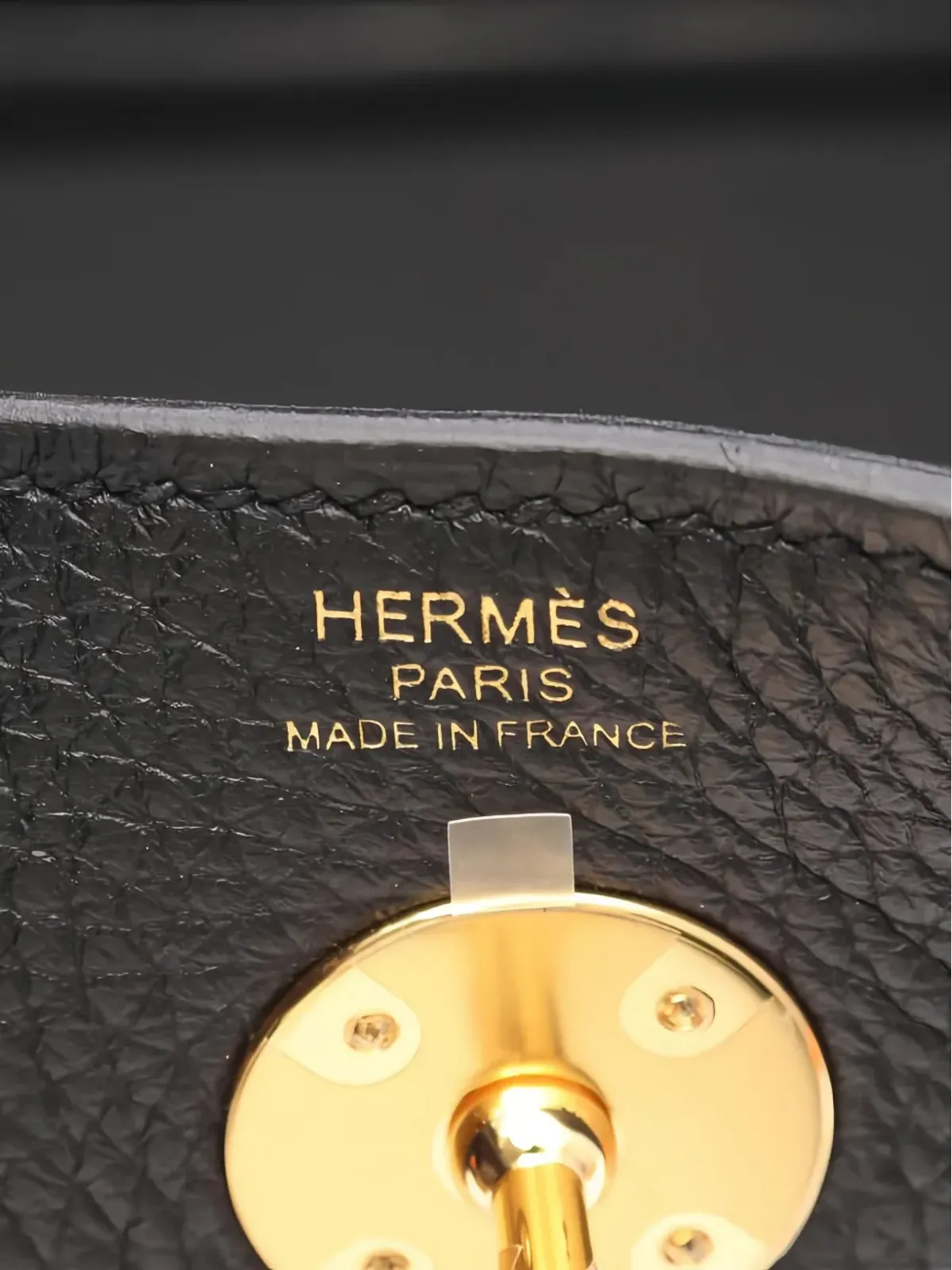 ビンテージ Hermès Lindy 26 レザー ショルダーバッグ - ブラック - 画像5