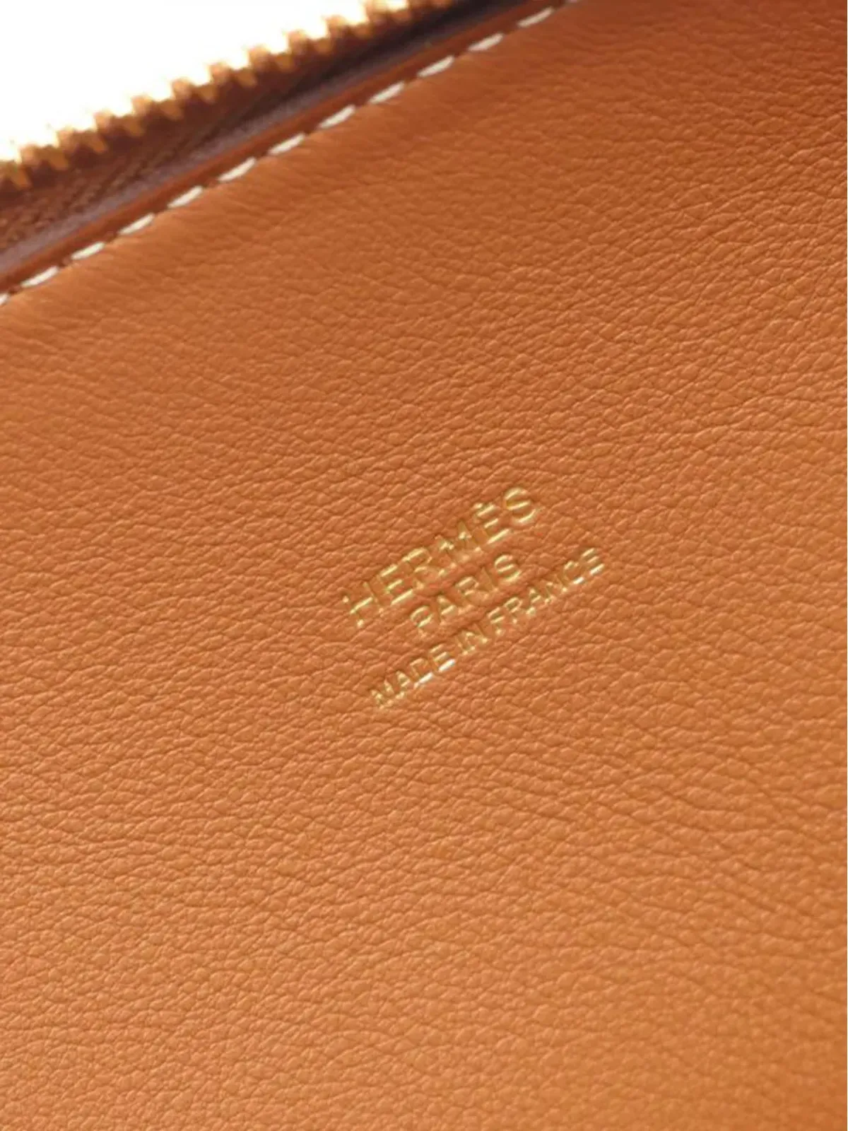 Hermès ビンテージ Bolide 30 レザー トートバッグ - ブラウン - 画像3