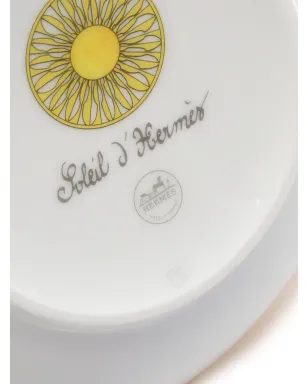 Hermès ビンテージ Soleil d'Hermès ボウル イエロー - サムネイル4