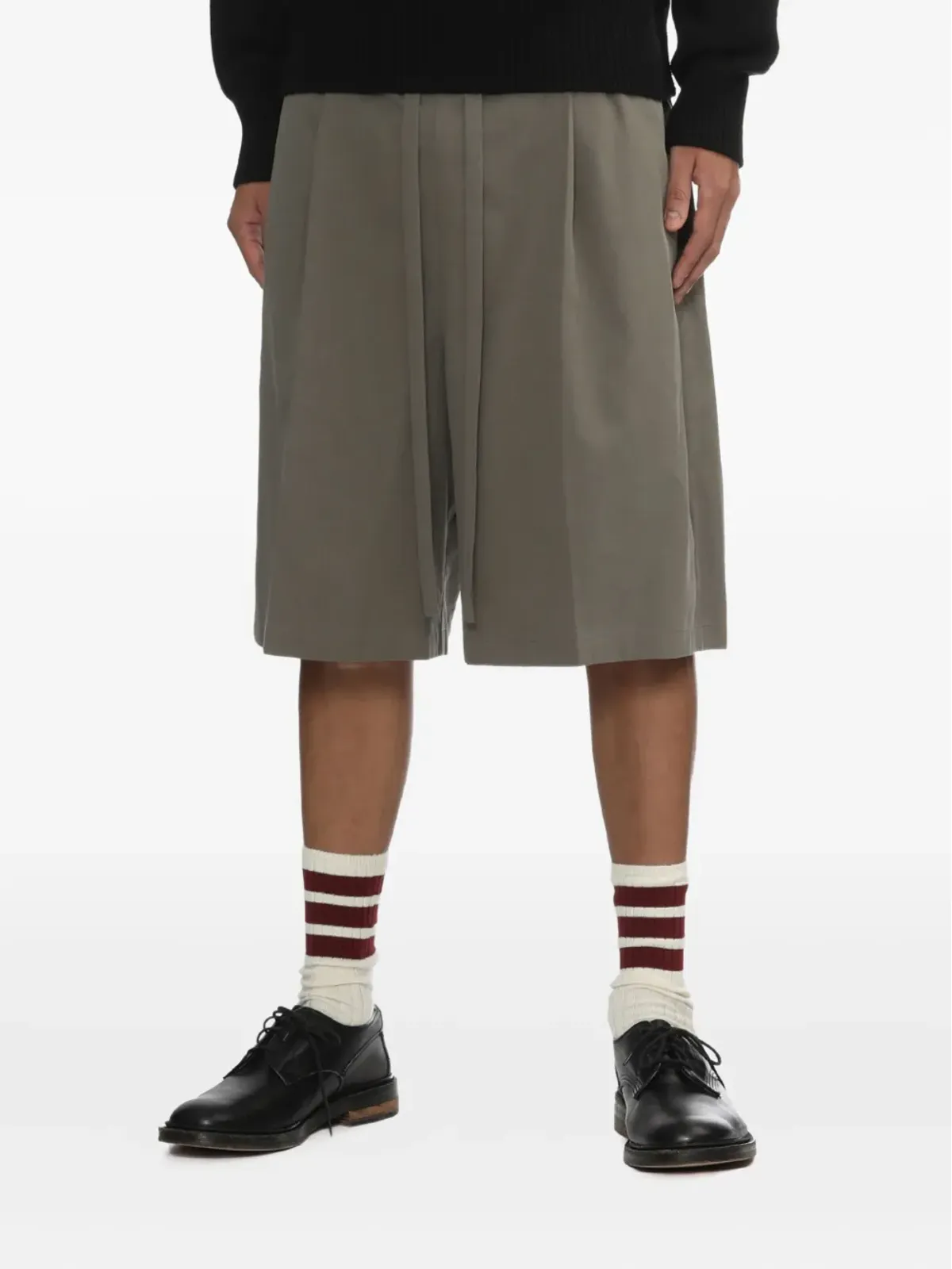 Fear Of God ドローコード付きプリーツショーツ - 画像1