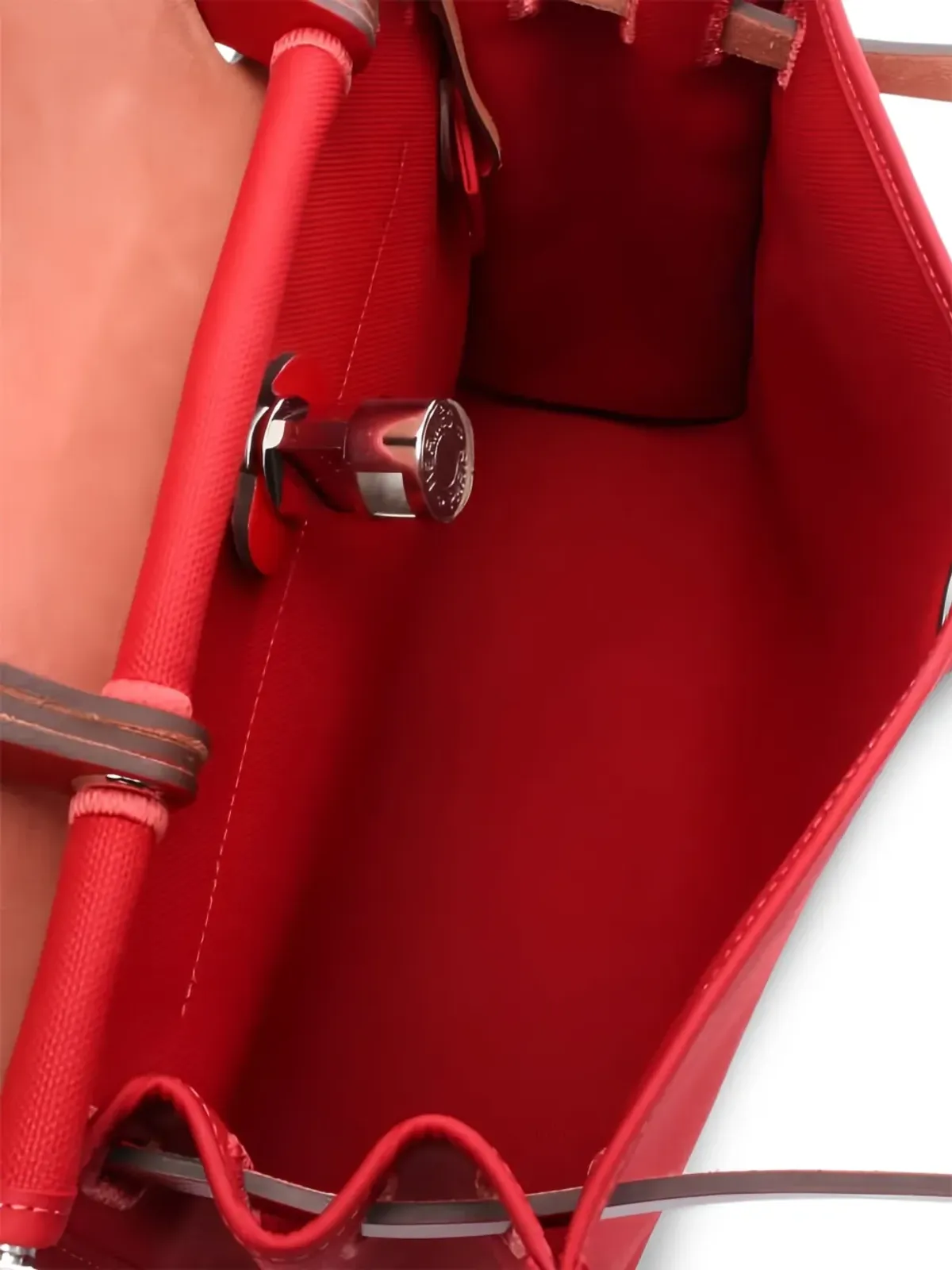 Hermès ビンテージ HerBag PM ZIP ハンドバッグ - レッド - 画像5