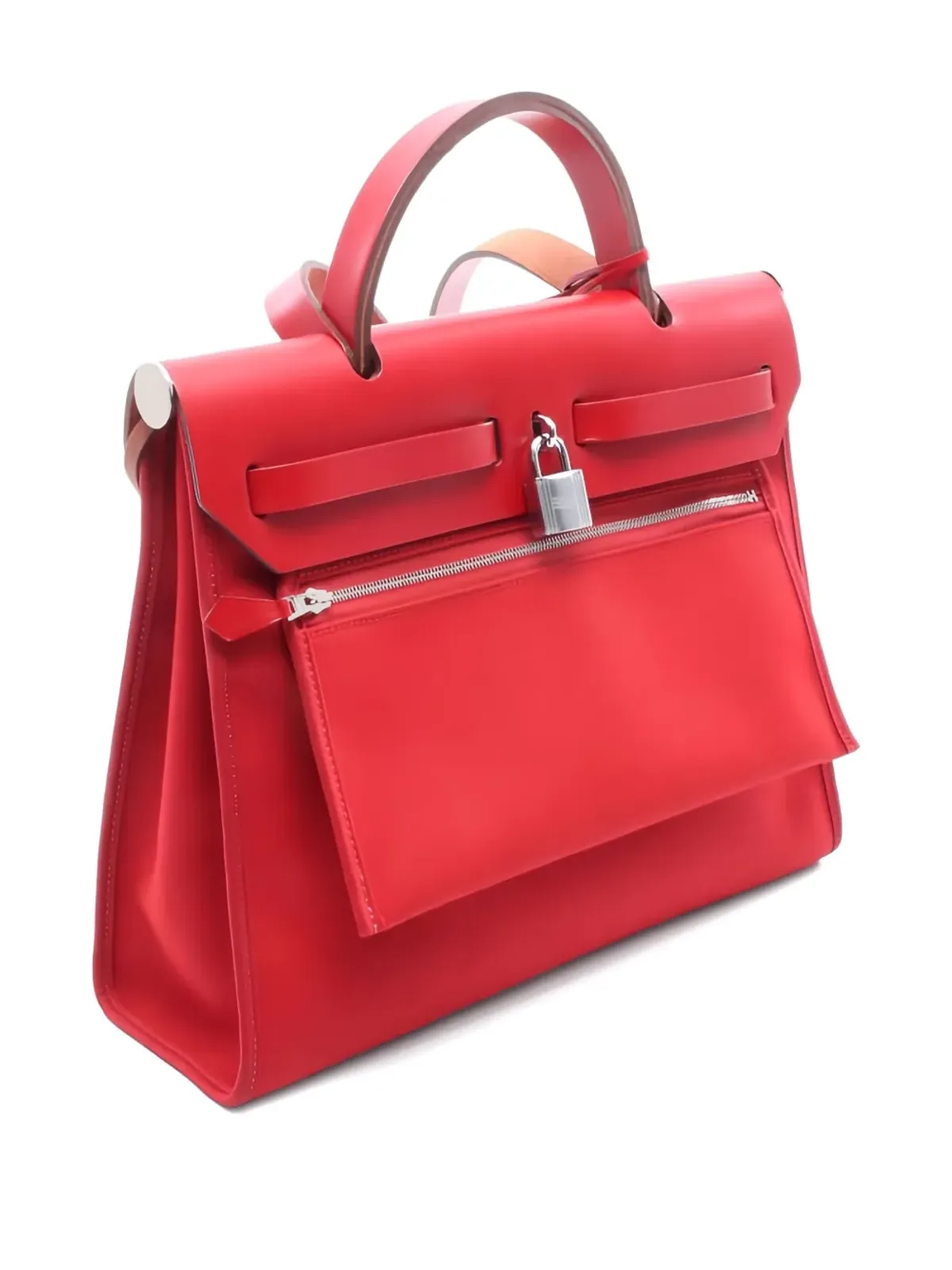 Hermès ビンテージ HerBag PM ZIP ハンドバッグ - レッド - 画像2