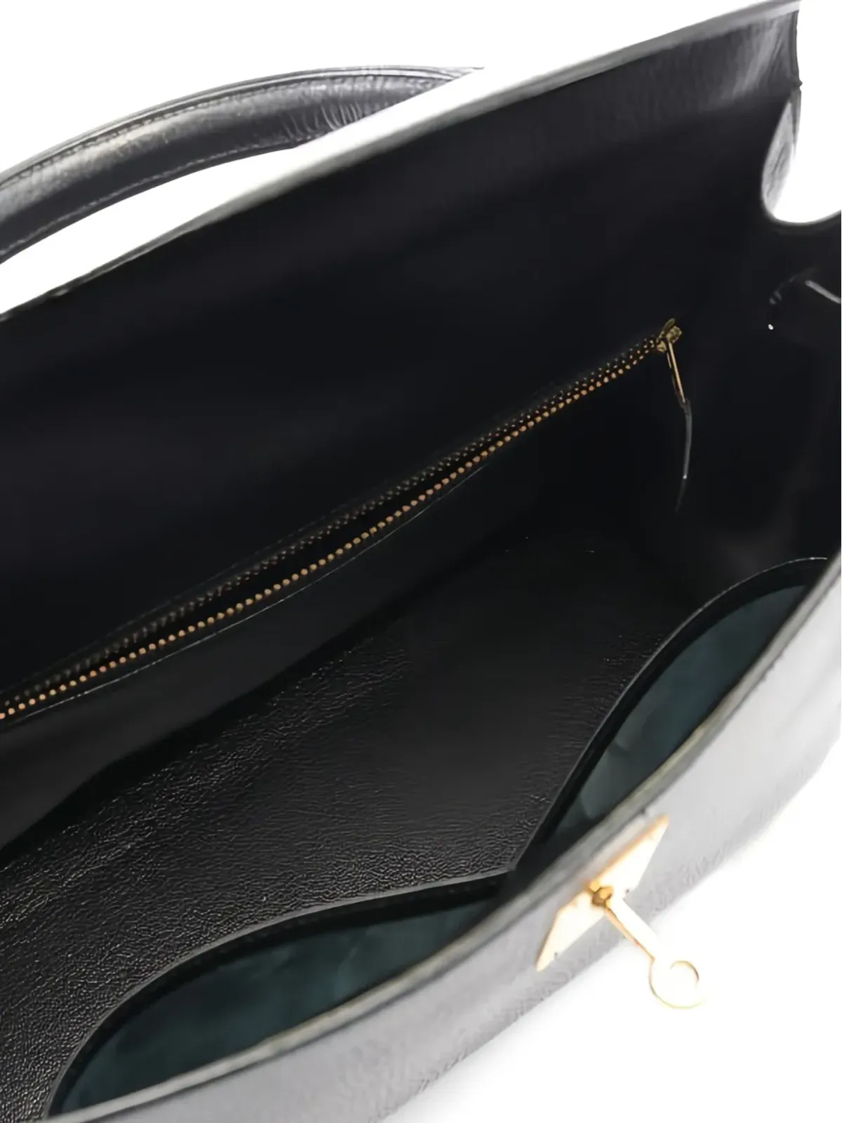 Hermès ビンテージ Kelly バッグ ブラック - 画像3