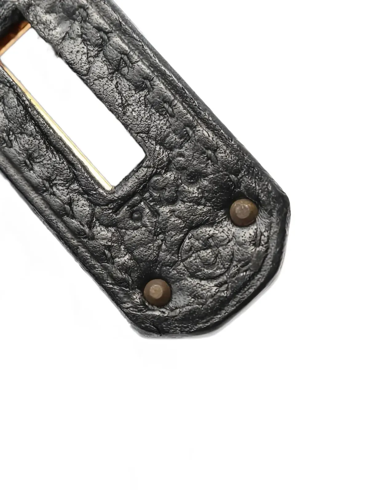 Hermès ビンテージ Kelly バッグ ブラック - 画像4