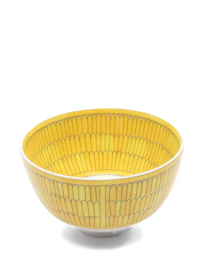 Hermès Pre-Owned Hermès ビンテージ Soleil d'Hermès PM セラミックボウル イエローの商品画像