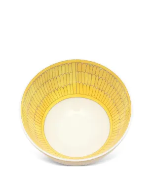 Hermès ビンテージ Soleil d'Hermès PM セラミックボウル イエロー - サムネイル2