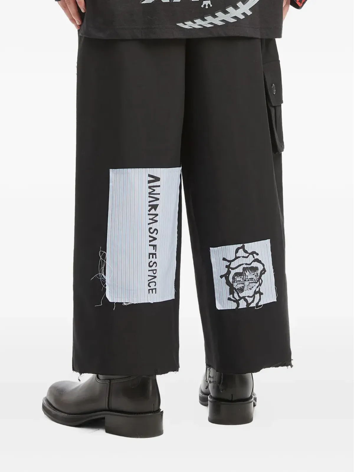 WESTFALL パッチワークカーゴパンツ - 画像4