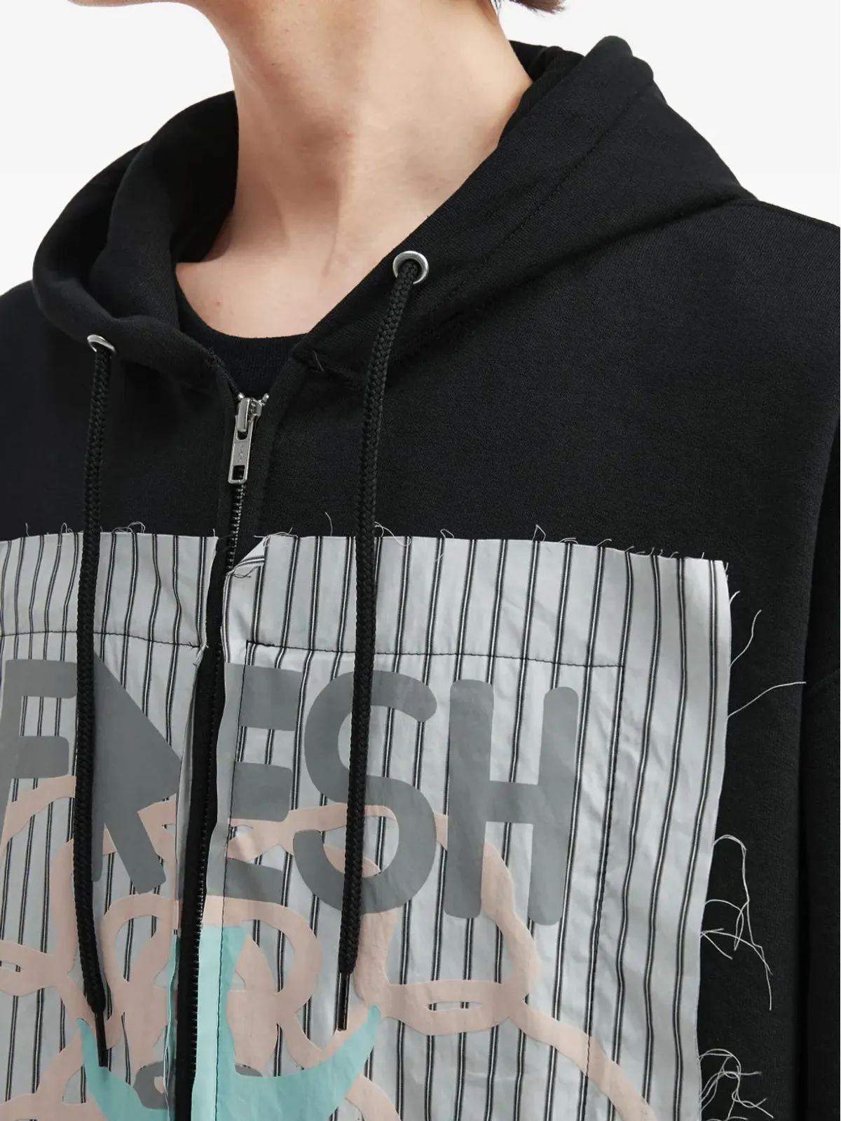 WESTFALL グラフィックプリント ジップアップフーディ - 画像5